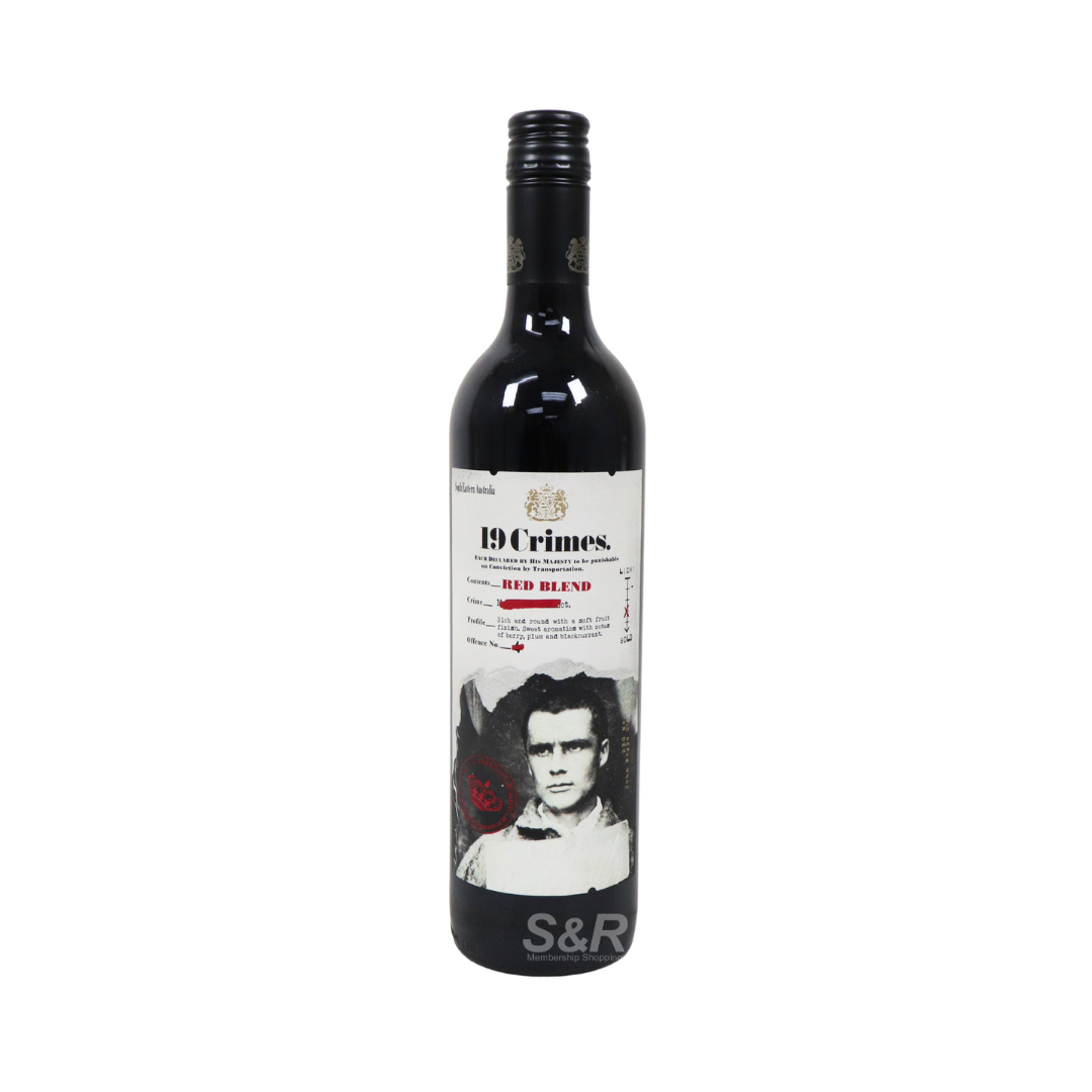 19 Crimes Red Blend Red Wine 750mL